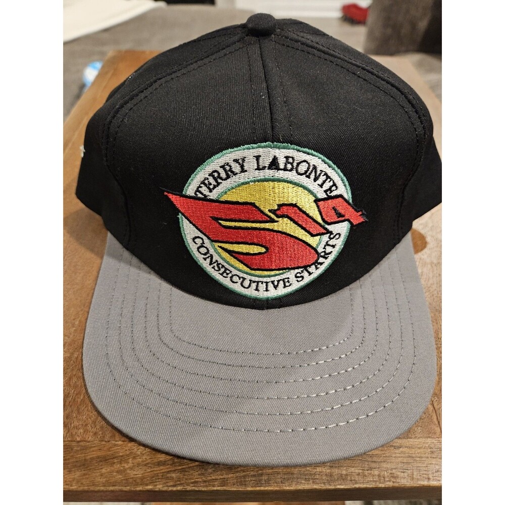 VTG 1996 Terry Labonte 514 Consecutive Starts Hat Cap Kelloggs Nascar USA Made